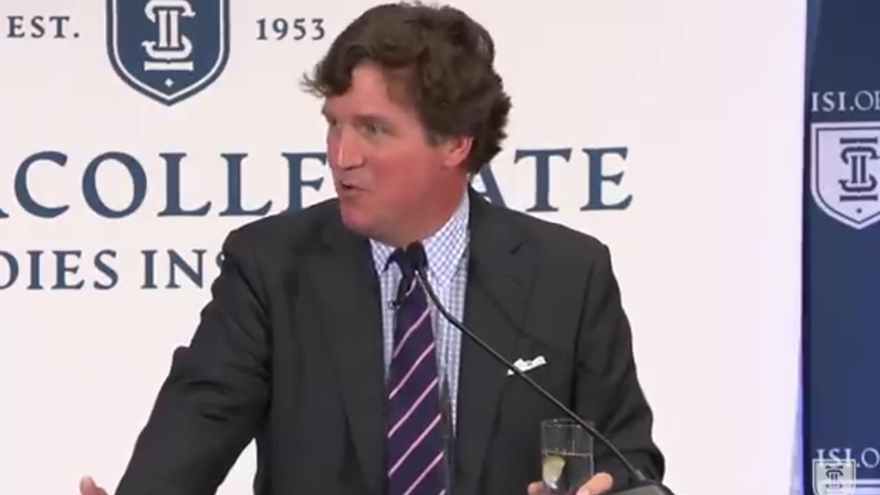 TUCKER CARLSON - THE KEY TO BEING BRAVE IS BROODING ABOUT DEATH