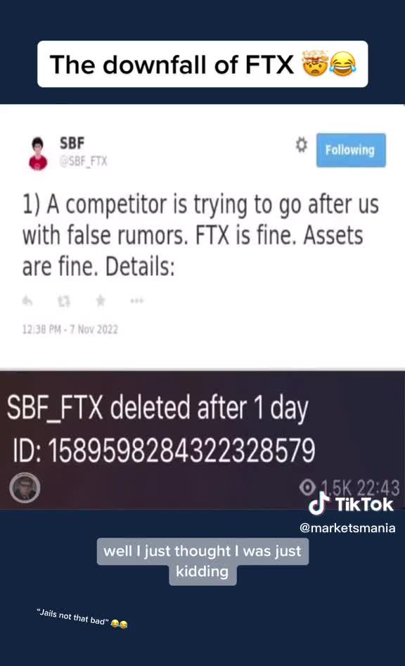 The down fall of FTX