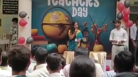 teacher day celebration