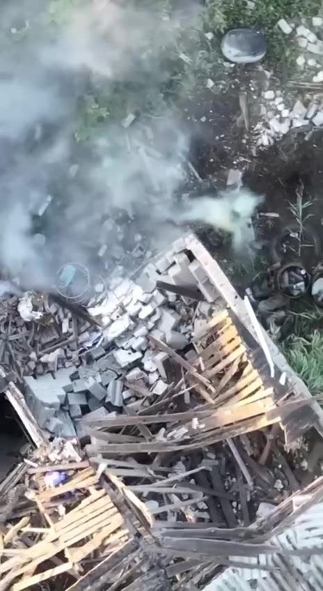 Dropping Grenade into Russian Soldiers Coffee Cup