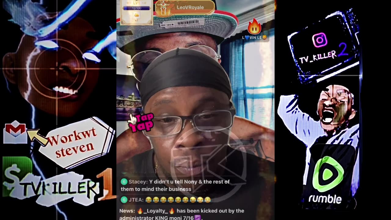LEO GOES OFF ON VON BIAS ASS TELL HER/HIM TOMIKAY NEED TO STAY OUT OF PASTOR P BUSINESS