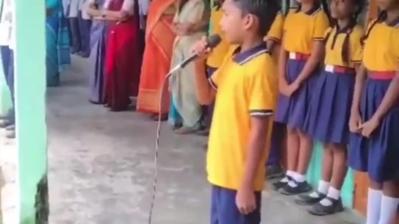 Student Singer ' mai Ek Din Aaunga' indian 15 august