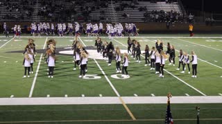 Homecoming football game dance show. 10/03/2022