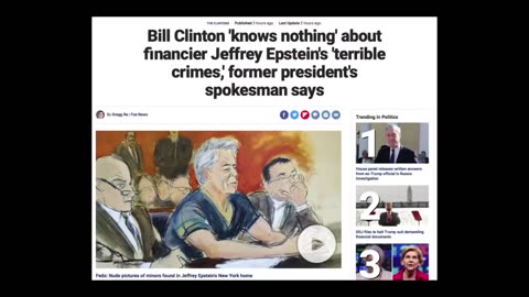 Jeffery Epstein——Connecting Dots——Part II