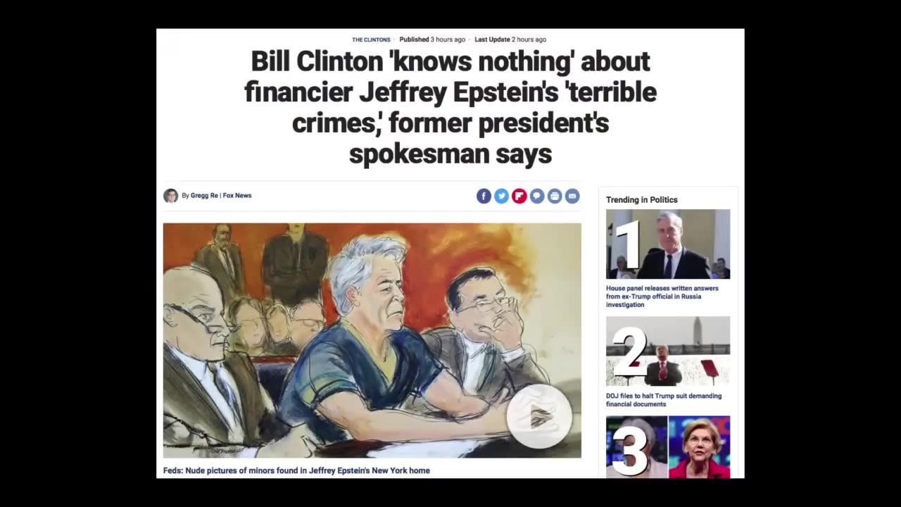Jeffery Epstein——Connecting Dots——Part II