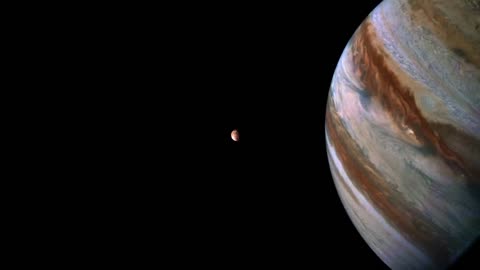 NASA’s Juno Spacecraft Flies Past Io and Jupiter, With Music by Vangelis