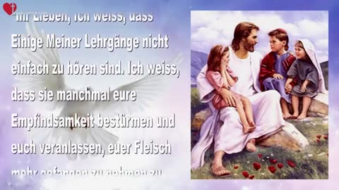 Eure Beschäftigung mit persönlicher Heiligkeit & Eure Gebete für sie freuen Mich ❤️ Liebesbrief Jesu