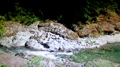 Down stream a little: