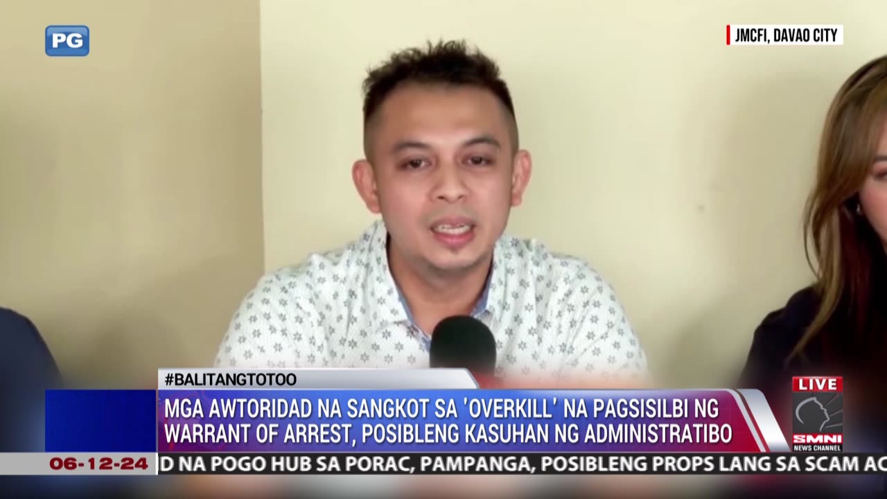 JMCFI, kinondena ang ginawang paglusob ng mga pulis sa kanilang institusyon