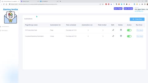 Genius Invite — Automate Invites to your Facebook Groups and Pages