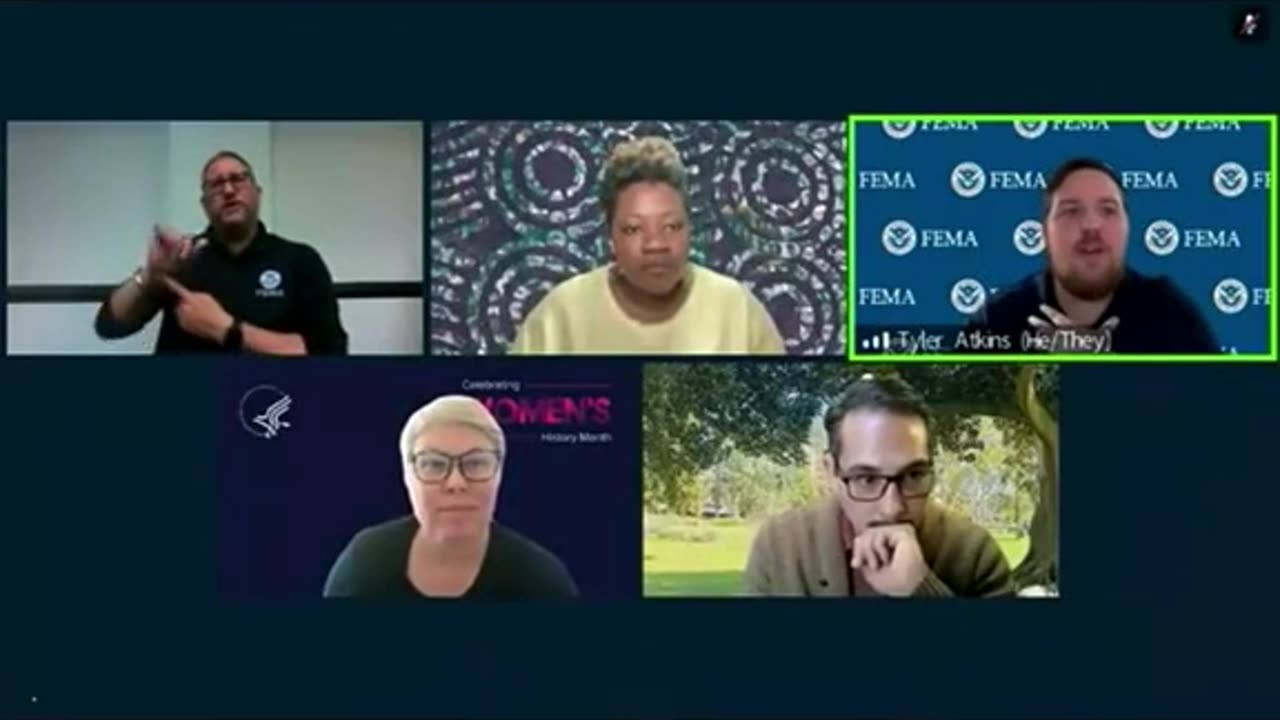 FEMA Internal Meeting Leak