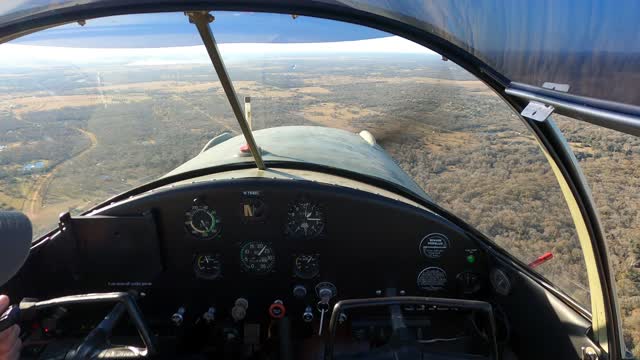 Flying over the Brazos