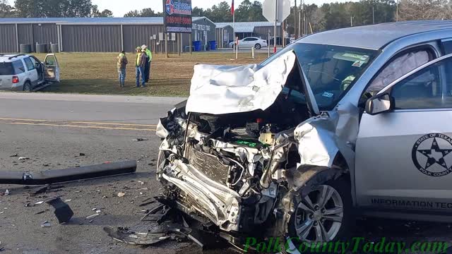 VEHICLES COLLIIDE ON 190 WEST, WEST TEMPE TEXAS, 01/27/23...