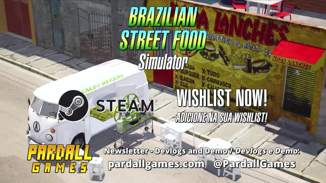 Brazilian Street Food Official Trailer Game