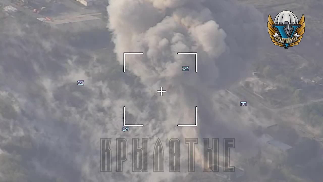 🇷🇺🇺🇦Arrival of winged aerial bombs at enemy locations in the Kursk region.