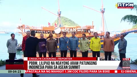 PBBM, lilipad na ngayong araw patungong Indonesia para sa ASEAN Summit