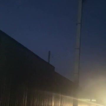 Air defense work over Kharkov