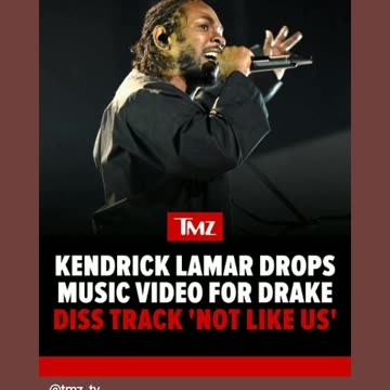Kendrick lamar drops his music video for drake 7/11/24