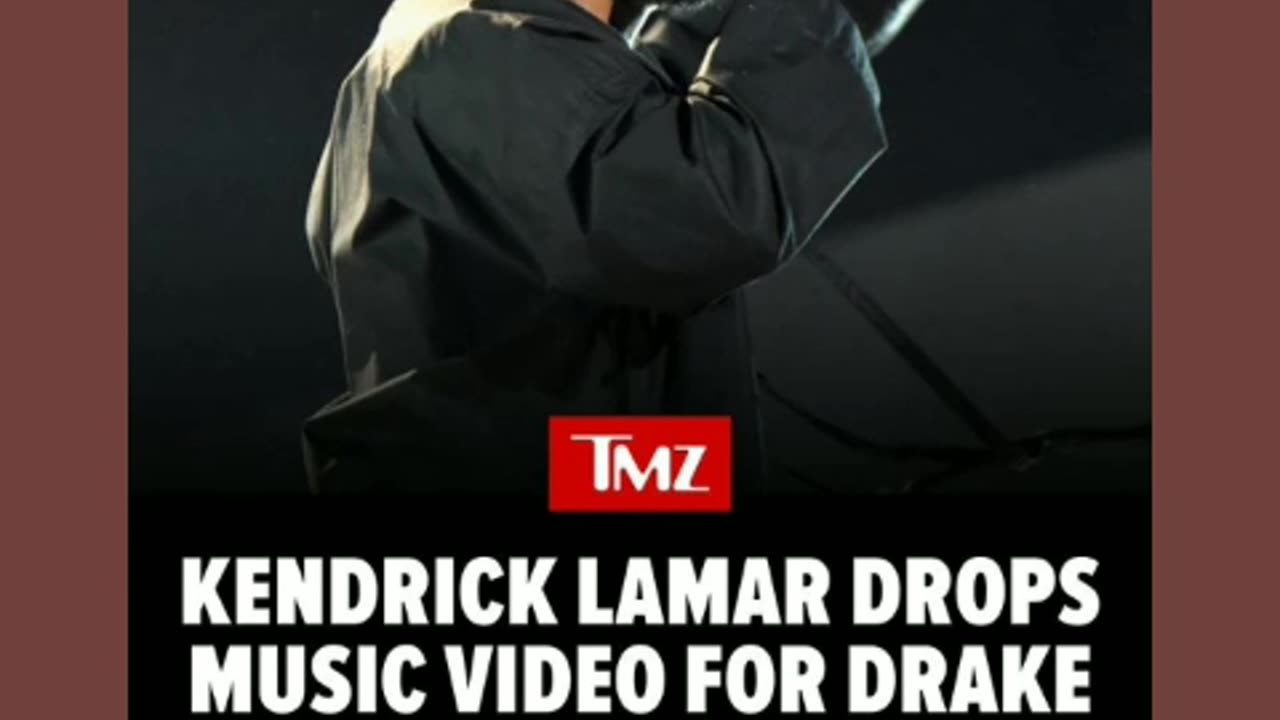 Kendrick lamar drops his music video for drake 7/11/24