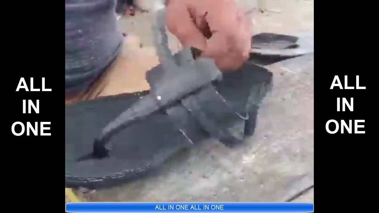 Making Sandals From A Tire