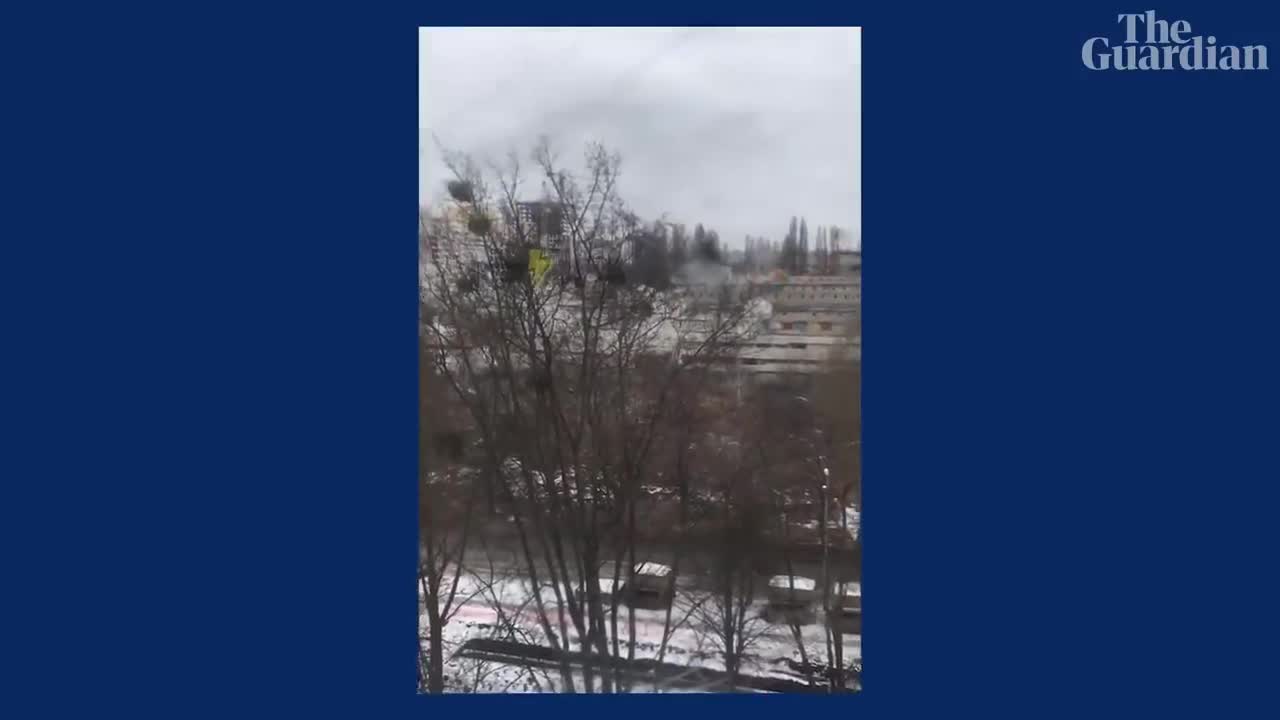 UKRAINE RUSSIA ROCKET ATTACK