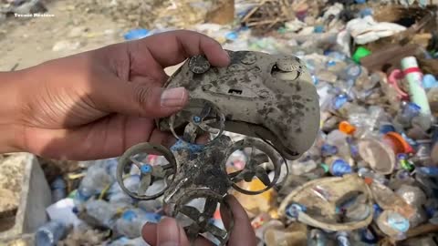 I found a crashed drone