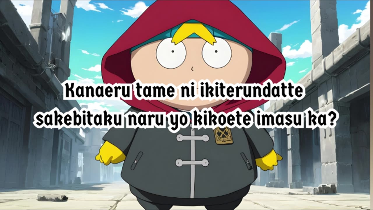 [Eric Cartman sings/AI Cover] Fullmetal Alchemist Brotherhood Opening 1 YUI - Again