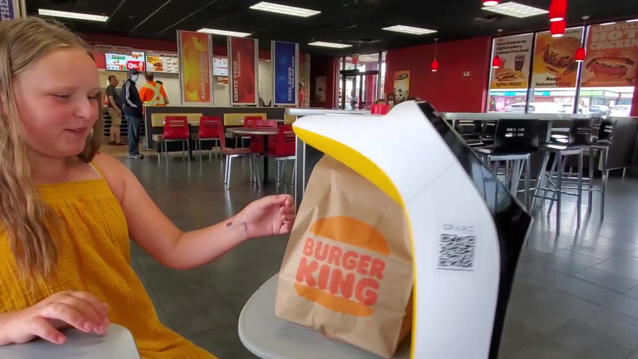 The @BurgerKing Canada robot! #Shorts