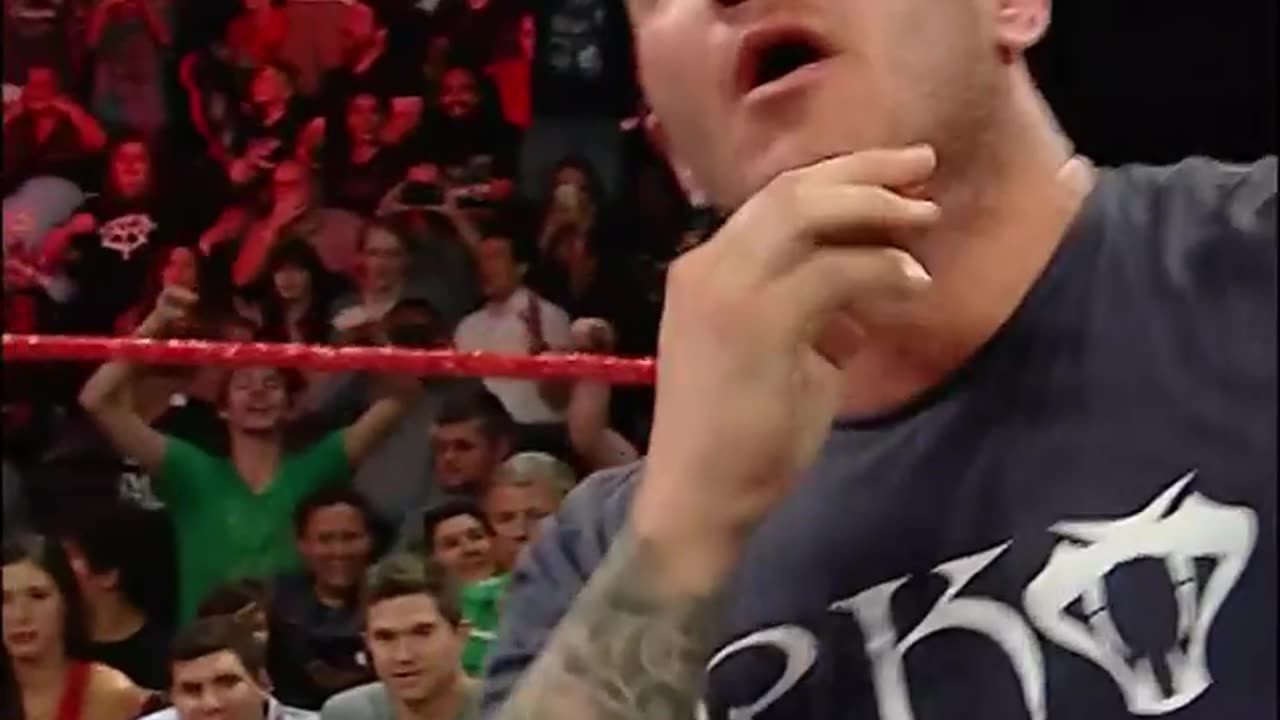 Randy Orton RKO to Brock Lesnar 😱😱😱