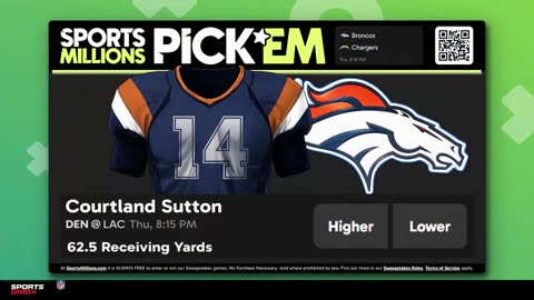 Sports Millions Pick'em for TNF and NBA