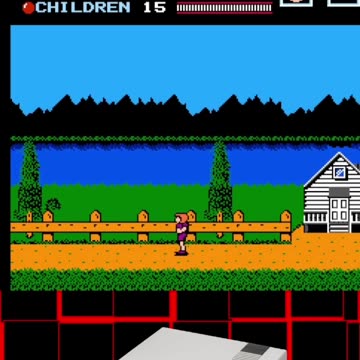 Friday the 13th Nintendo 8-bit game part 5 #gaming #shortgaming #dudivulga
