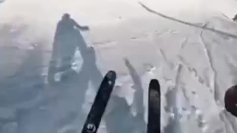 Awesome skiing