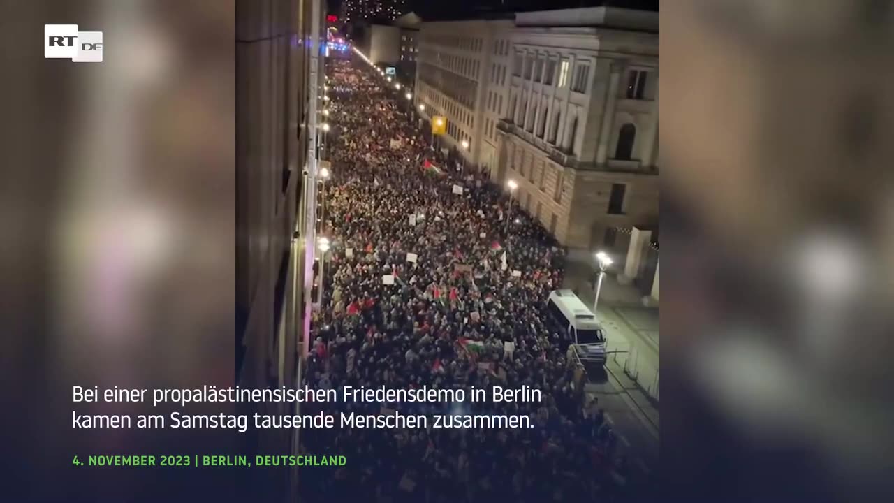 Bild-Zeitung lügt über Rufe bei Pro-Palästina Demo!