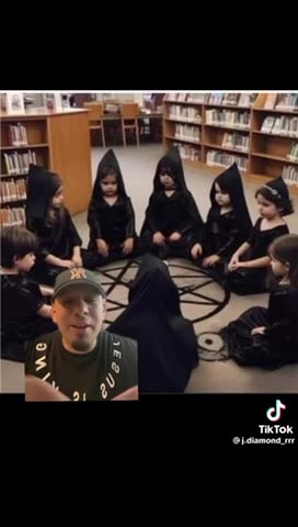 Baphomet book club among young pupils...