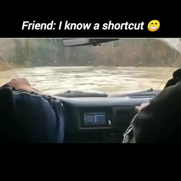 Friend: I Know a Shortcut