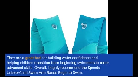 Honest Feedback: Speedo Unisex-Child Swim Arm Bands Begin to Swim