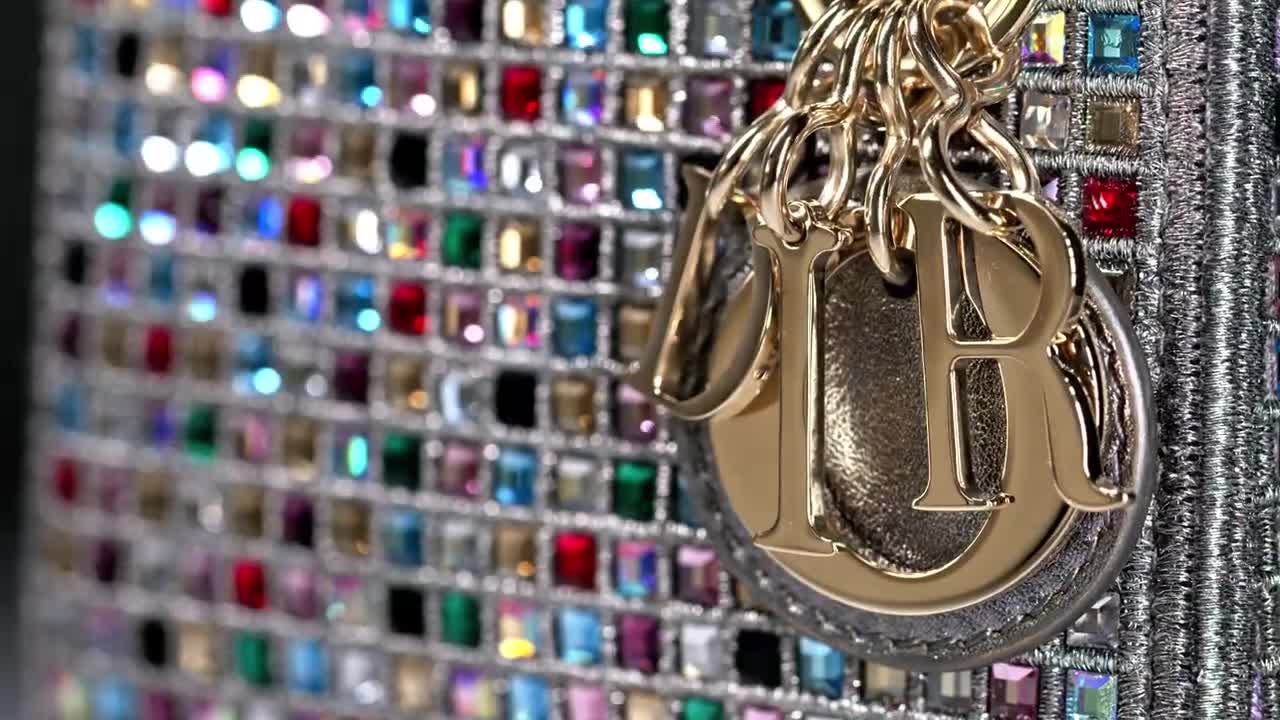 Strass 'Micro Lady Dior' Bag Savoir-Faire