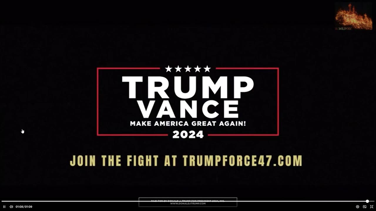 Trump Ad, 100 DAYS OUT! JOIN THE FIGHT AT TRUMPFORCE47