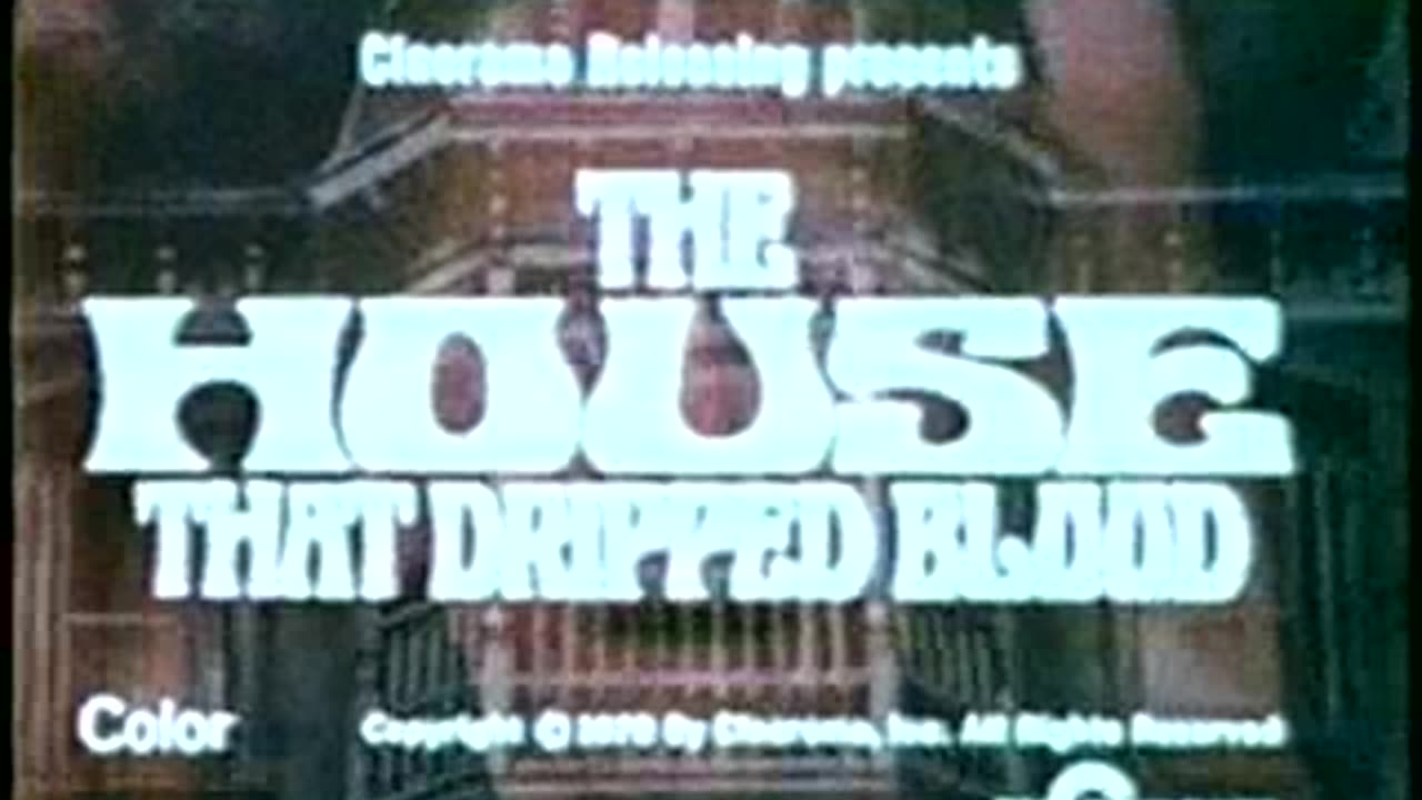 The House That Dripped Blood movie trailer