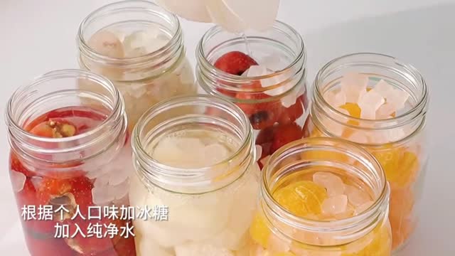 给闺蜜投食第12天，自制水果罐头