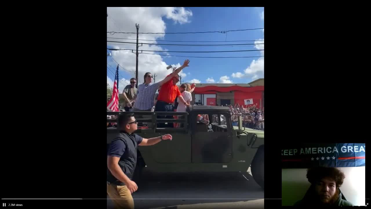 Beer Can Thrown at Ted Cruz