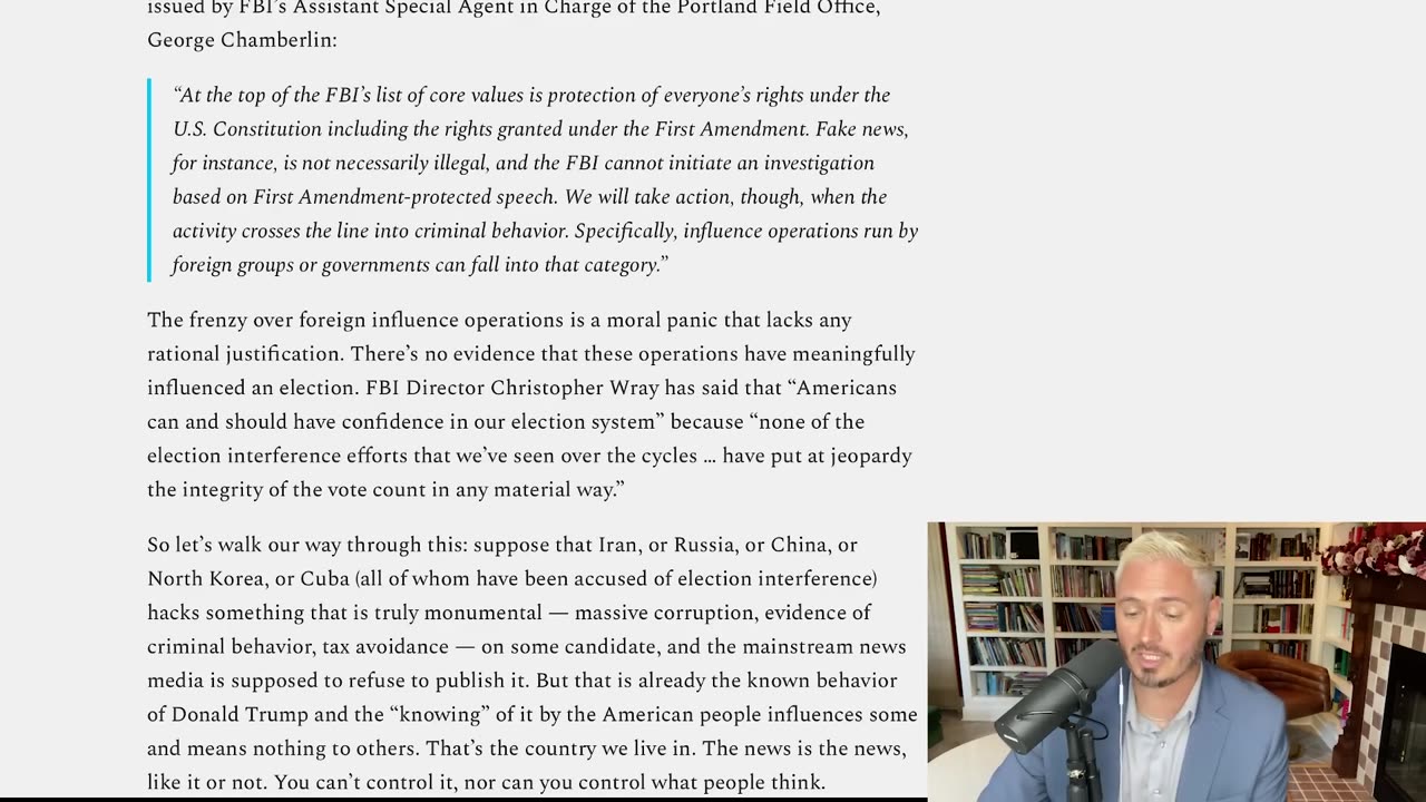 BOMBSHELL: FBI Questions Ken Klippenstein For Doing Journalism. _ The Kyle Kulinski Show