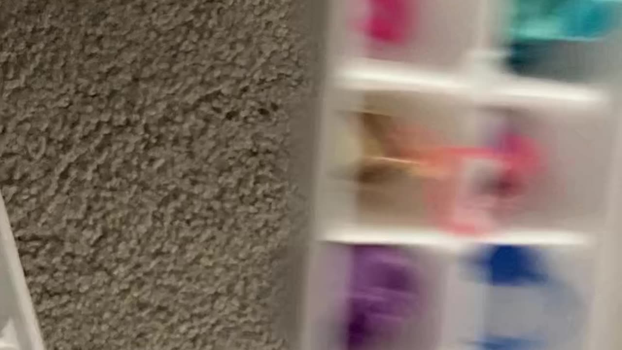 Using Ice-Trays to Organize Small Toys