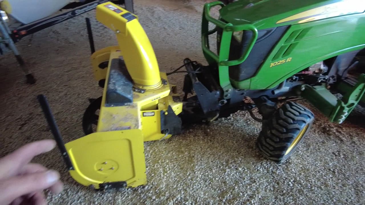 Tractors in the Barns