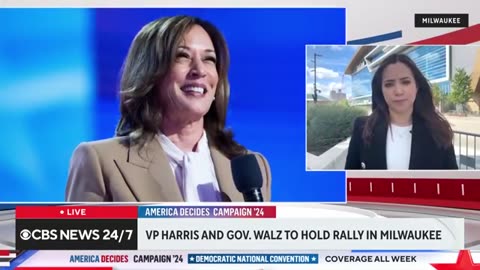 Why Kamala Harris is Leaving DNC in Chicago for Wisconsin | UniverseLoading