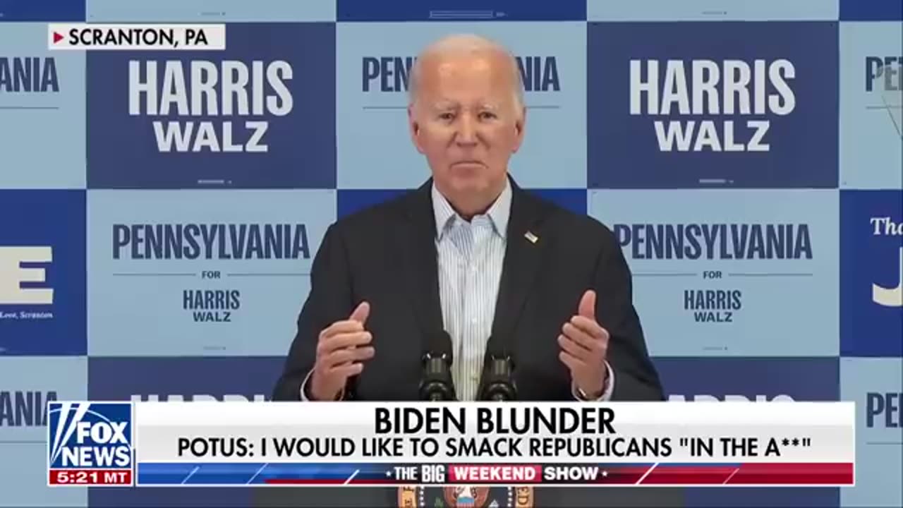 WATCH_ Biden makes head-turning statement on the campaign trail