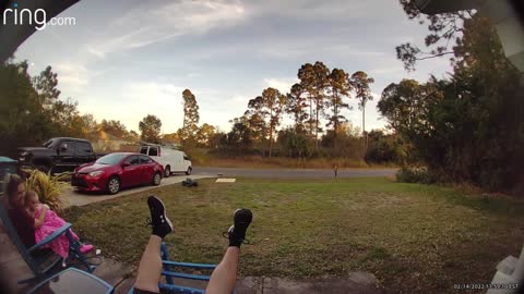 Husband Falls Backwards on Broken Rocking Chair