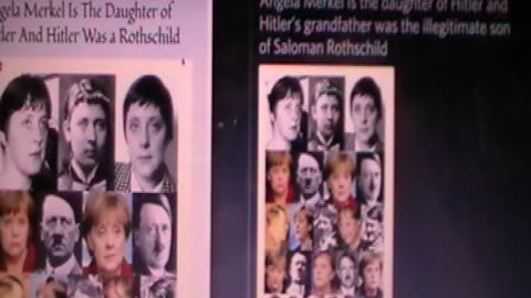 Qanon outs Obama & Merkel as Hitler's children.