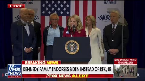 Kennedy family endorses Biden
