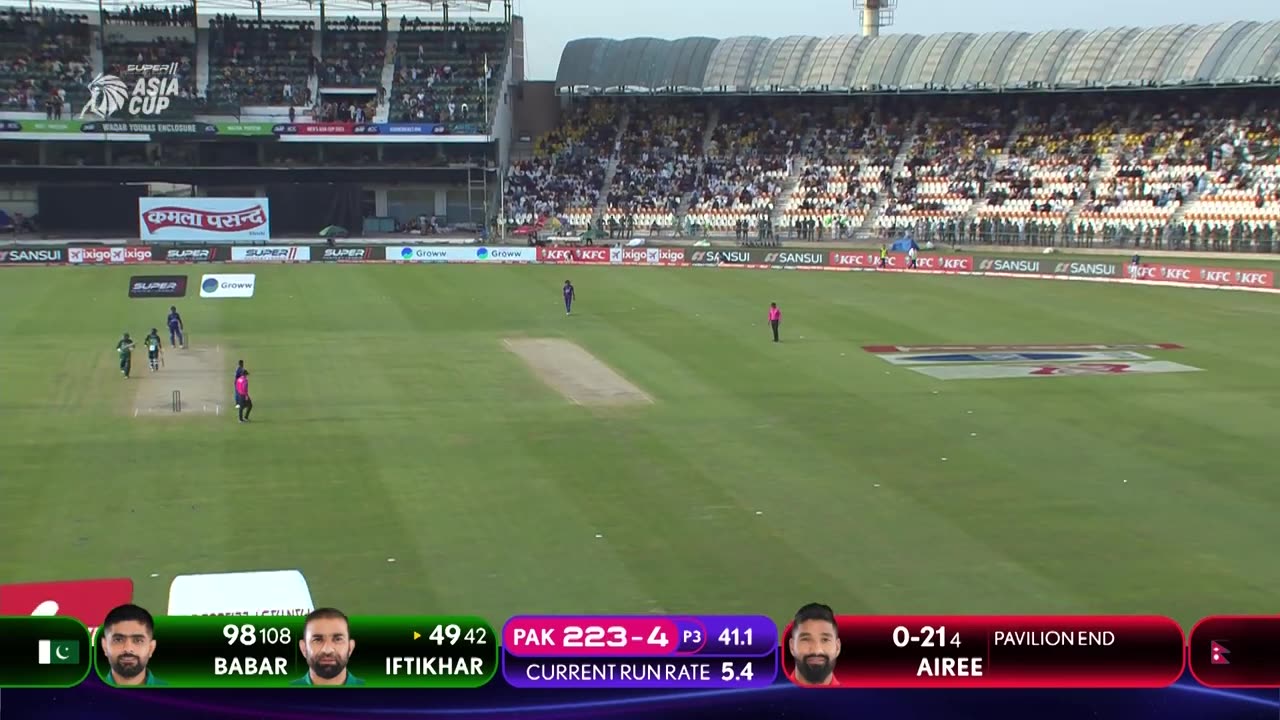 Pakistan vs nepal Asia cup 1st match 2023